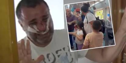 Marmaray'da çocuklarının gözü önünde darp edilmişti! Gözyaşlarını tutamadı! "Lütfen gelmeyin artık"
