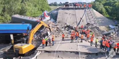 Rusya’da tren faciası: Köprü patladı, 7 ölü, 71 yaralı
