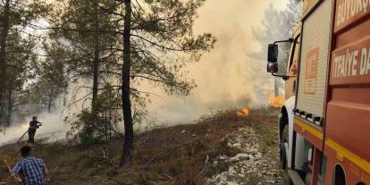 Balıkesir Dursunbey’de orman yangını