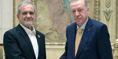 Erdoğan ile İran'ın yeni Cımhırbaşkanı görüştü