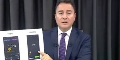 Ali Babacan: Kumar oynatan firmalar Cumhurbaşkanı'nın tanıdıkları