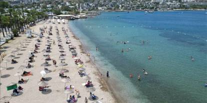 Muğla sahilleri tatilci akınına uğradı!