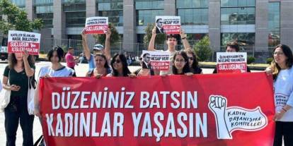 Bahar Aksu davasına destek veren 2 kişi gözaltına alındı