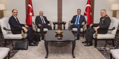 Ankara’da kriz zirvesi: Fidan, Güler, Kalın ve Gürak bir araya geldi