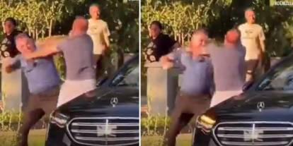 Polis ve iş insanı yumruk yumruğa kavga etti: Olayın nedeni belli oldu