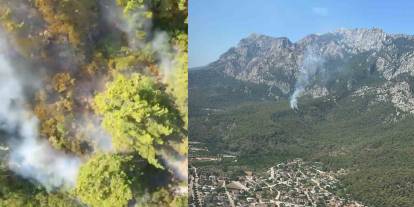 Antalya'da orman yangını