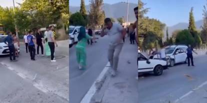 Bursa'da dehşete düşüren olay: Trafikte 5 kişilik aile bıçaklandı