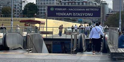 Yenikapı metrosunda intihar girişimi: seferler durduruldu