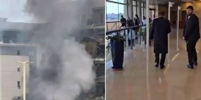 İran ordusu, İsrail'e çok sayıda füze fırlattı! Son görüntüler ortaya çıktı: Halka "Sığınaklara inin" çağrısı