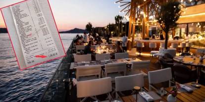 Bodrum’da milyonluk restoran hesabı şaşkına çevirdi: Servis ücreti 111 bin TL!