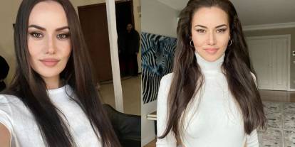 Fahriye Evcen'den yeni imaj