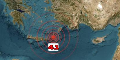Akdeniz'de deprem!