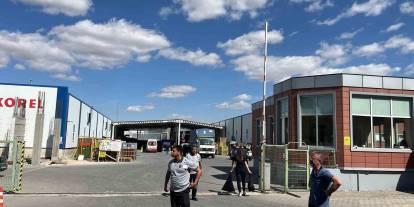 Eskişehir’de fabrika yangını