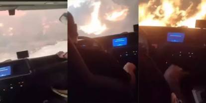 Hatay’da can pazarı: Yangınına müdahale eden itfaiye aracı alevler arasında kaldı