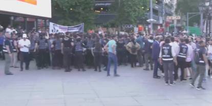 CHP Gençlik Kolları'nın yürüyüşüne polis ablukası!
