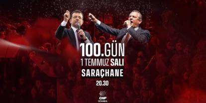 CHP'den "100 Karası" mitingi: Ekrem İmamoğlu 100 gündür tutuklu