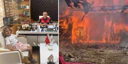 5 yaşındaki çocuk bir köyü yanmaktan kurtardı! 3 ev kül oldu, fark etmese kendileri de yanacaktı