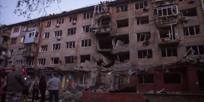 Rusya'dan Kiev’e 539 dronlu saldırı: 23 yaralı