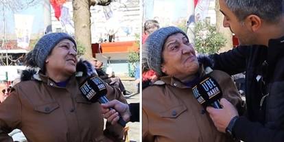 Sokak röportajında şehit annesi muhabiri oğluna benzetti! İzleyenler gözyaşlarını tutamadı: Annenden isteğin var mı yavrum?