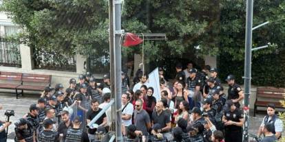 NATO protestosuna müdahale: TKP’li 17 kişi gözaltına alındı