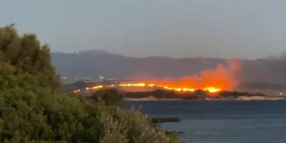 İzmir Aliağa'daki yangın karayoluna ulaştı!