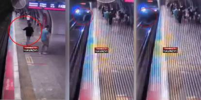 Metroda korkunç olay: Genç kız raylara atlayarak intihar etti