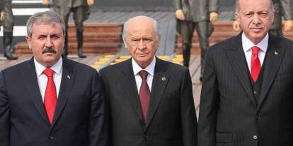 Ankara'da üçlü zirve! Erdoğan, Bahçeli ve Destici bir araya geldi