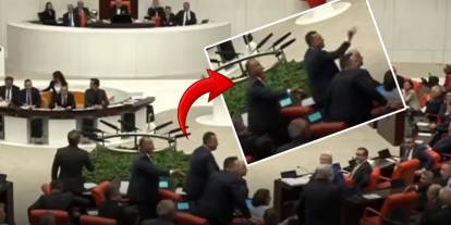 TBMM'de şok eden sözler: "Şu hâle bak, ayı gibi oturuyorsun" dedi cevap gecikmedi "Sensin ayı, geri zekâlı, ahlaksız herif"