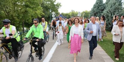 Eskişehir’de ilk bisiklet parkı hizmete açıldı: Velespit Parkı