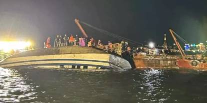 Tur teknesi fırtınada alabora oldu: 18 ölü, 23 kayıp! Yer: Vietnam