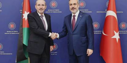 Bakan Fidan, Ürdün Dışişleri Bakanı Safadi ile görüştü