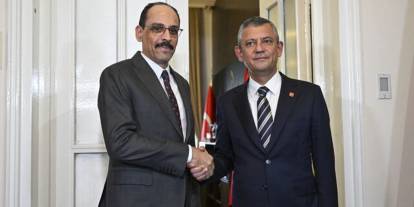 MİT Başkanı Kalın'dan CHP'ye "Terörsüz Türkiye" ziyareti