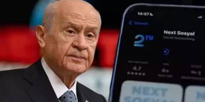 Bahçeli yerli sosyal medya platformu Next Sosyal’e katıldı