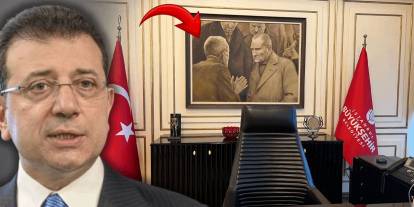 Atatürk posteri İmamoğlu'nun odasından indirildi iddialarına yanıt