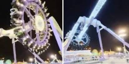 Suudi Arabistan'da lunaparktaki oyuncak yere çakıldı: 23 yaralı
