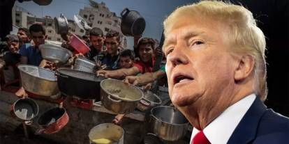Trump’tan Gazze açıklaması: “İnsanları doyurmak istiyoruz”