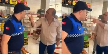 Önce tarihi geçmiş ürünleri sattı sonra zabıtayı vurmakla tehdit etti