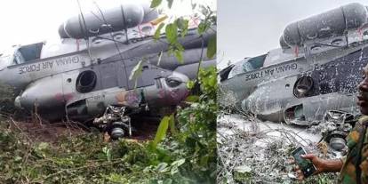 Gana’da helikopter düştü: İki bakan hayatını kaybetti