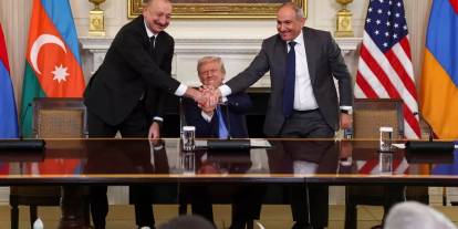Trump: Azerbaycan ile Ermenistan arasında barış anlaşmasını sağladık