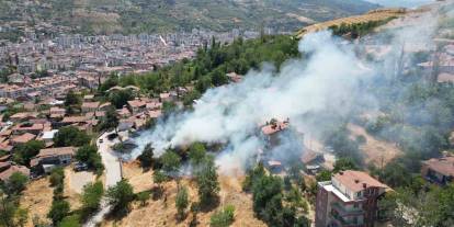 Tokat'ta arazi yangını
