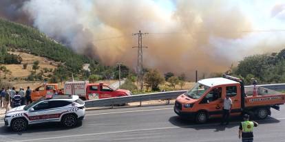 Mersin Silifke’de orman yangını: 90 hane ve 190 kişi tahliye edildi