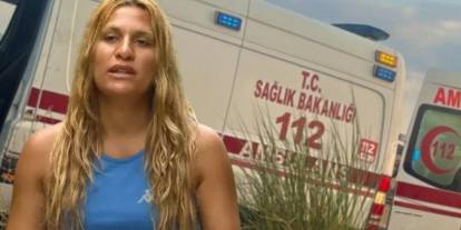 Survivor yarışmacısı Almeda Baylan uçuruma yuvarlandı
