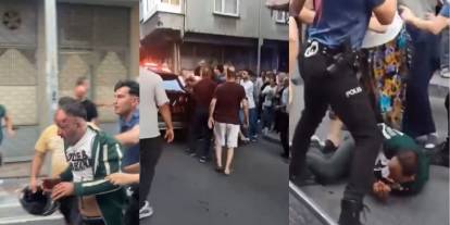 İstanbul'da sokak ortasında kadını bıçakladı: Mahalleli linç etmeye çalıştı