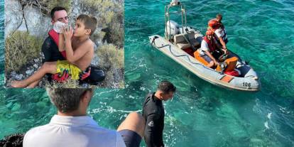 Muğla'da 12 saat sonra gelen mucize! Batan teknede kaybolan 2 çocuk sağ bulundu