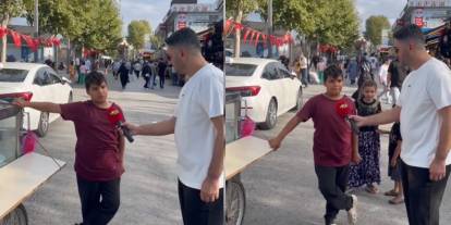 12 yaşındaki çocuğun sözleri gündem oldu: İki işte birden çalışıyorum