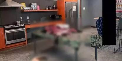 Üniversite yurdunda korkunç olay: Mutfakta ayıyı parçalara ayırdılar