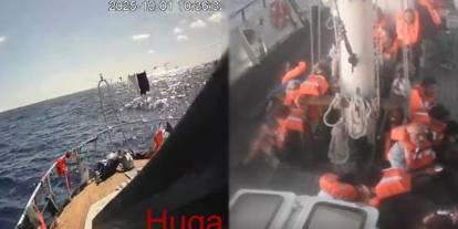 İsrail donanması Sumud Filosu'na müdahale ediyor! Sinyal kesildi