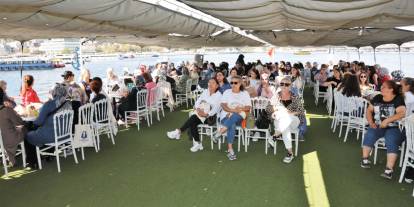 Küçükçekmeceli kadınlara özel boğaz turu düzenlendi
