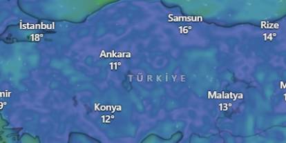 Karadeniz üzerinden geliyor pazar gecesine kadar sürecek