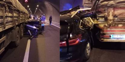 Kahramanmaraş’ta tünelde feci kaza: 1 ölü 4 yaralı